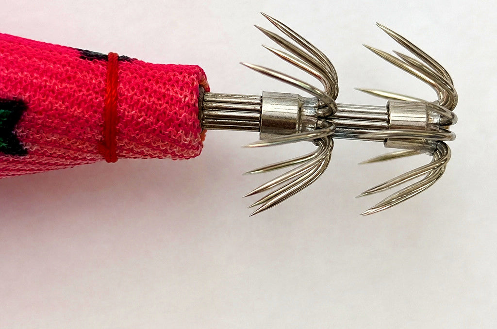 Glow Wood Shrimp Squid Jig (Egi), 3.0, 17 g (0.6 oz) – product photo
