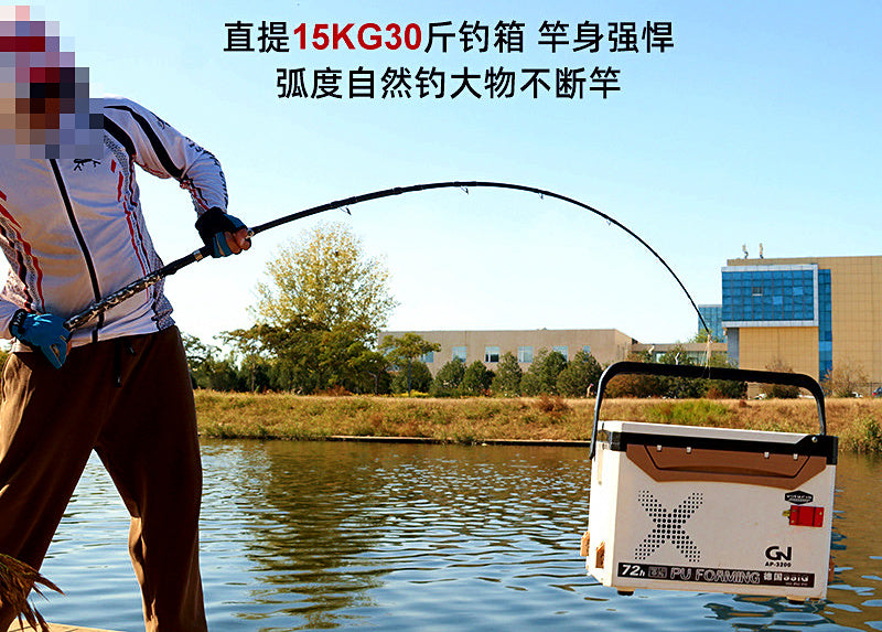 XXH Extra Heavy Carbon Boat Rod, 2-Piece, 1.8–2.7 m (5.9–8.9 ft) – product photo