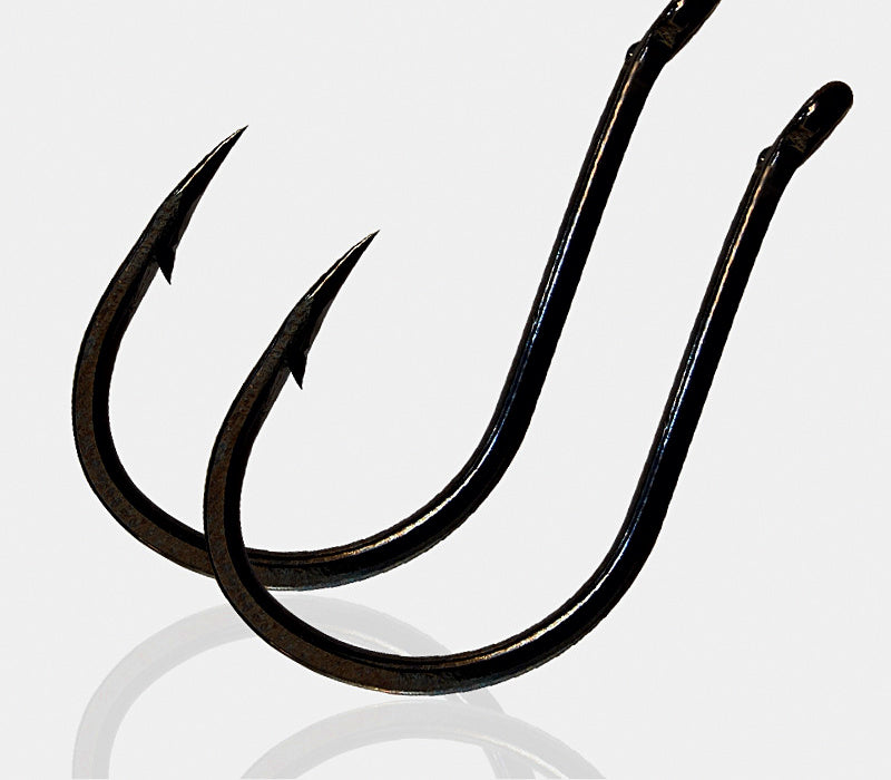 Iseni Eyed Single Hook, Barbed, 10-Pack, Sizes 7–18 – product photo