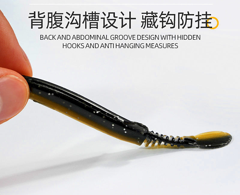 T-Tail Soft Plastic Loach Swimbait, 7 cm (2.8 in) – product photo