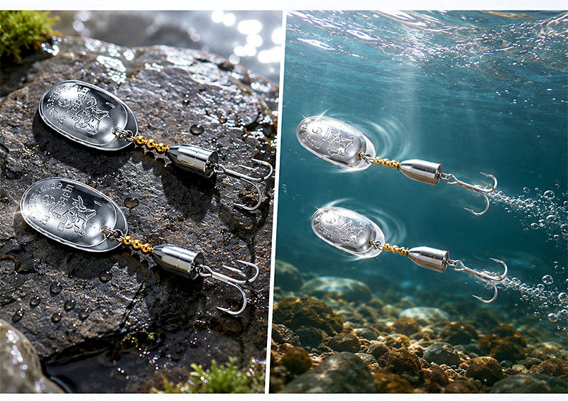 Stainless Steel Spinner Lure, 19 g (0.67 oz) – product photo