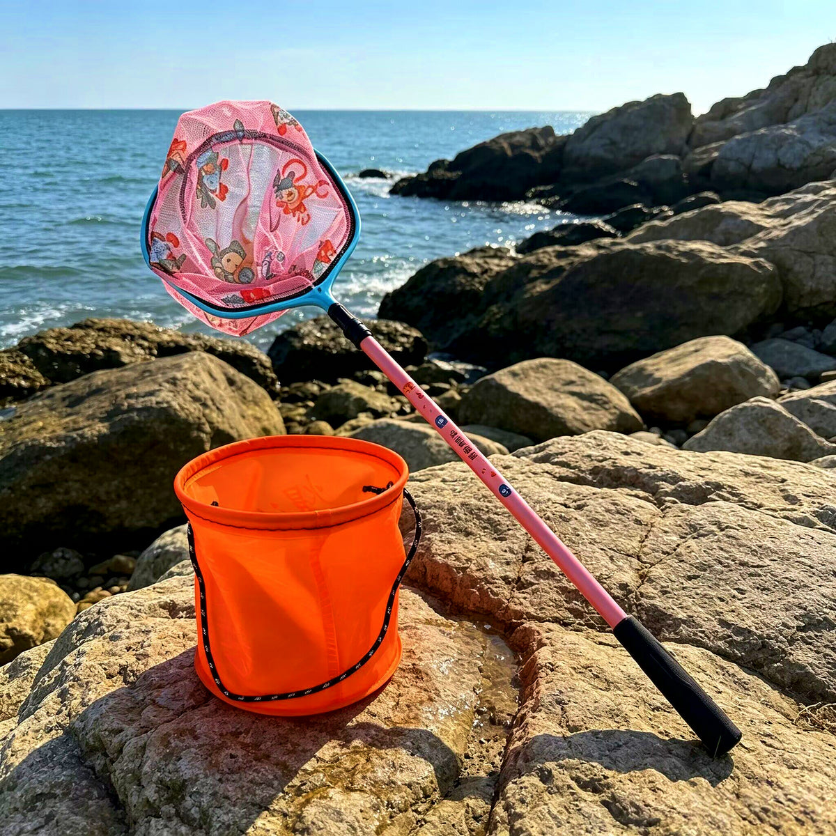 Kids Telescopic Fishing Net, 60–120 cm (24–47 in) Pole – product photo