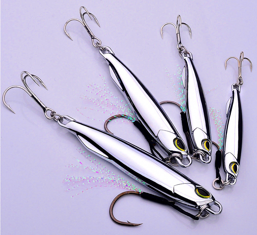 Silver Metal Casting Jig, 15–40 g (0.5–1.4 oz) – product photo