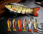 6-Segment Jointed Swimbait Hard Lure, Saltwater – product photo