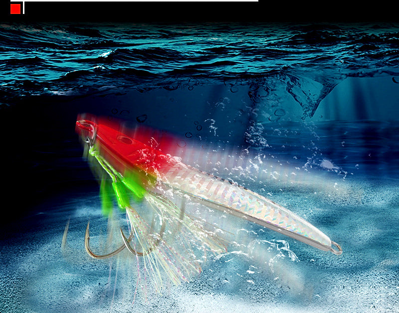 S-Shape Slow Pitch Jig, 60–240 g (2.1–8.5 oz) – product photo