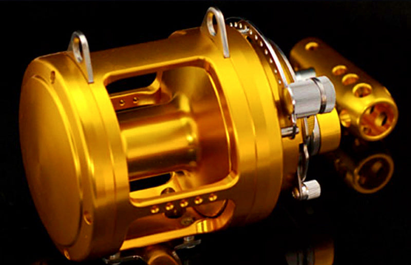 All-Metal Saltwater Trolling Reel, Conventional, Right Hand – product photo