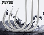 Barbed Saltwater Jig Hooks, High Carbon Steel, 1/0–7/0 – product photo