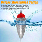 Wire Leader with Bullet Sinker, 49-Strand Stainless, 30-60 lb – product photo