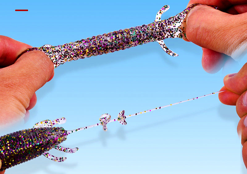 Soft Frog Lure 5-Pack with Weight Beads, Multiple Colors – product photo