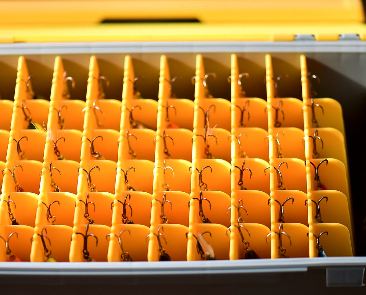 Modular Flip-Open Hard Bait Storage Box, 72-Lure Capacity – product photo