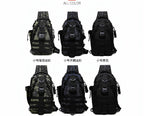 Tactical Fishing Backpack / Crossbody Bag, 3-Layer – product photo