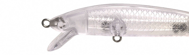 Unpainted Floating Minnow Lure Blank w/ Rattle, 8-10 cm – product photo