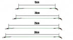 Steel Wire Leaders, 15–30 cm (5.9–11.8 in), 24 or 60 Pack – product photo