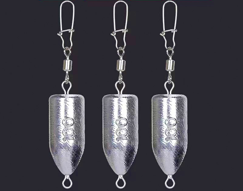 Bullet Lead Sinker, 10–150 g (0.35–5.3 oz) – product photo