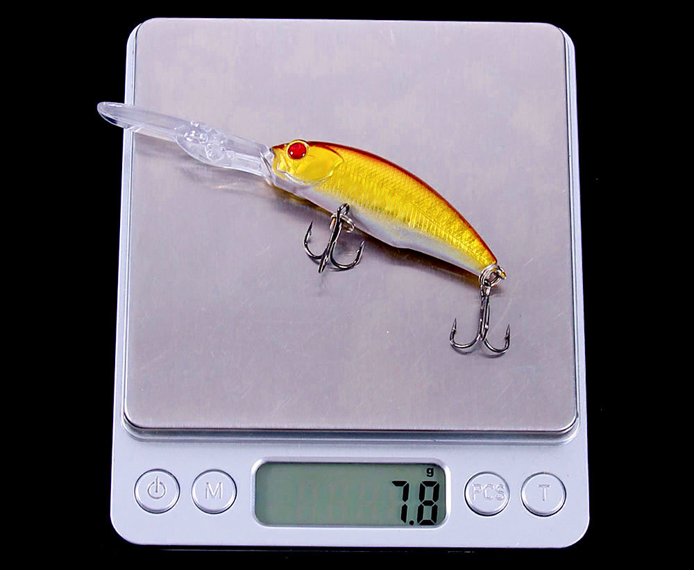 Floating Deep Diving Minnow Lure, 10 cm, 7 g (0.25 oz) – product photo