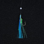 Fish Skin Bait Rig, Size 1/0 Hooks, Saltwater Boat Fishing