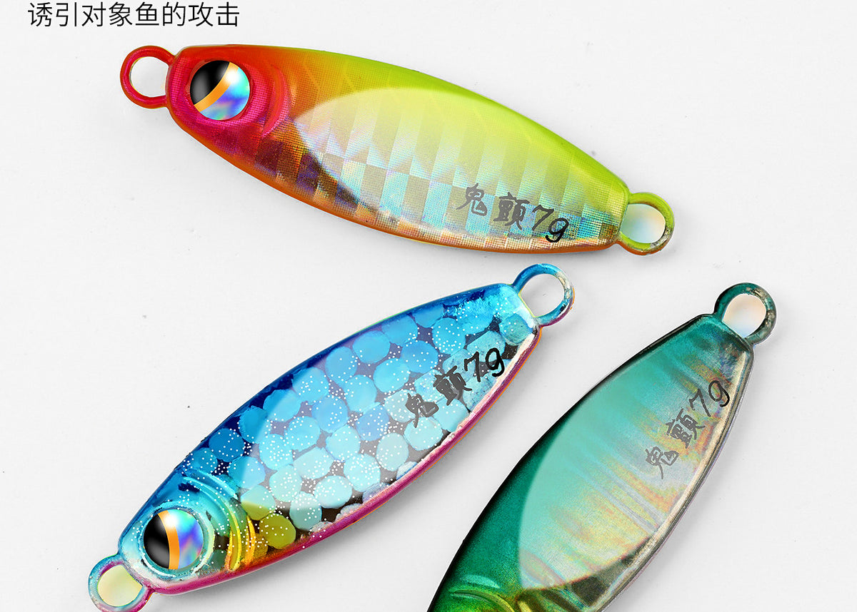 VIB Blade Bait Lure, 7 g (0.25 oz), 4X Treble Hooks – product photo
