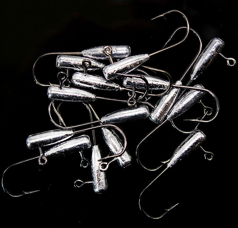 Barbed Lead Jig Head Hooks, 0.875–3.5 g (0.03–0.12 oz) – product photo