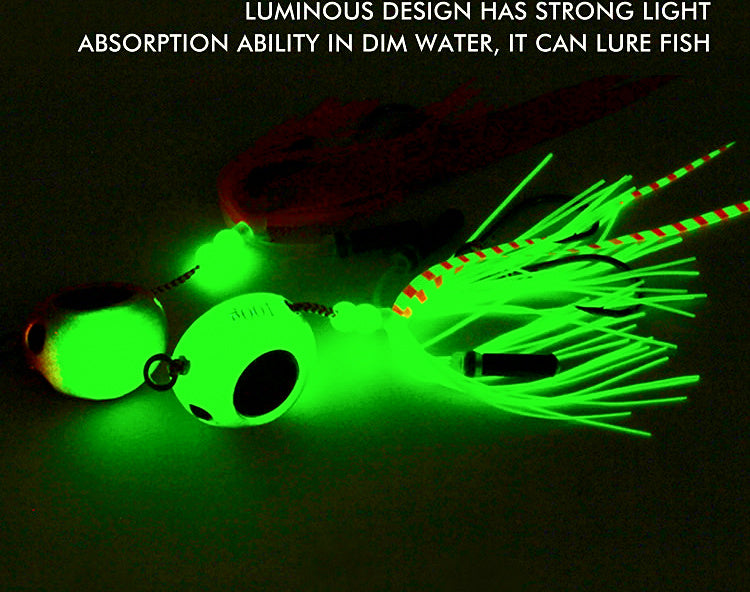 Glow Metal Jig, 60–500 g (2.1–17.6 oz) – product photo