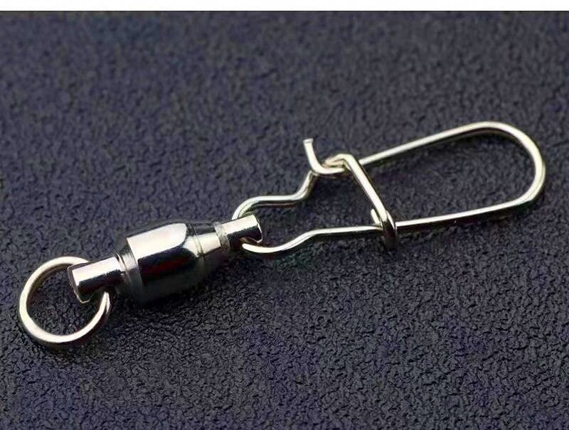 Stainless Ball Bearing Swivel, Figure-8 Eye, 10-Pack – product photo