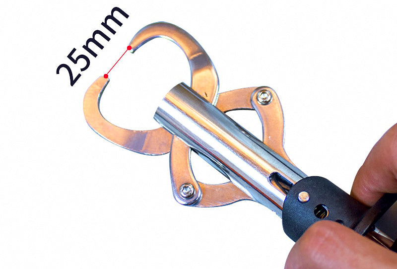 Stainless Steel Fish Gripper, Scale or Ruler Models – product photo