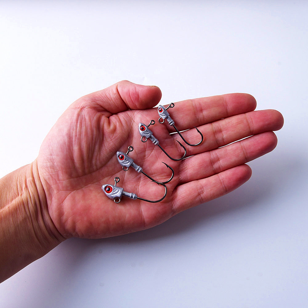 Lead Jig Head Hooks for Soft Baits, 3.5–10 g (0.12–0.35 oz) – product photo