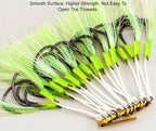 Glow Double Assist Hooks for Jigs, Sizes 1/0–4/0 – product photo