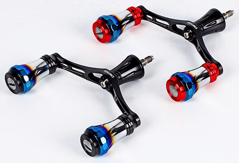 Spinning Reel Double Handle, Aluminum Alloy, 80/95 mm – product photo