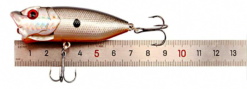 Topwater Hard Bait Lure, 6.5 cm (2.6 in), 11.8 g (0.42 oz) – product photo