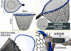 Telescoping Landing Net, Aluminum Handle, Silicone Mesh – product photo
