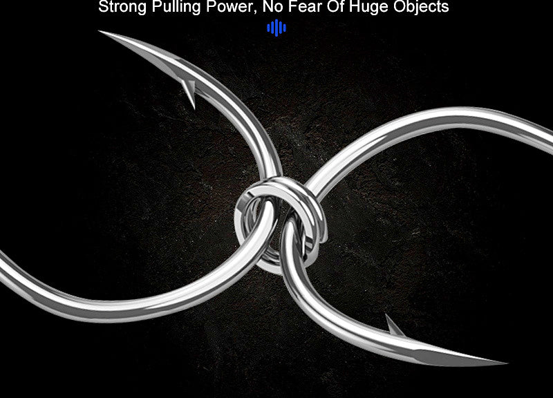 304 Stainless Double Split Rings, Flattened, Lure Connectors – product photo