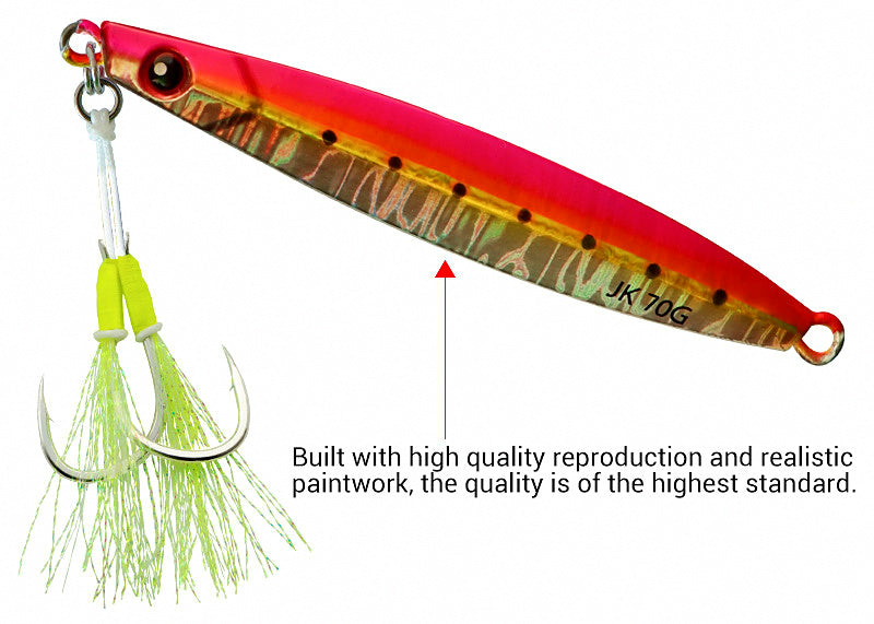 Fast-Sinking Metal Jig, 50–120 g (1.8–4.2 oz) – product photo