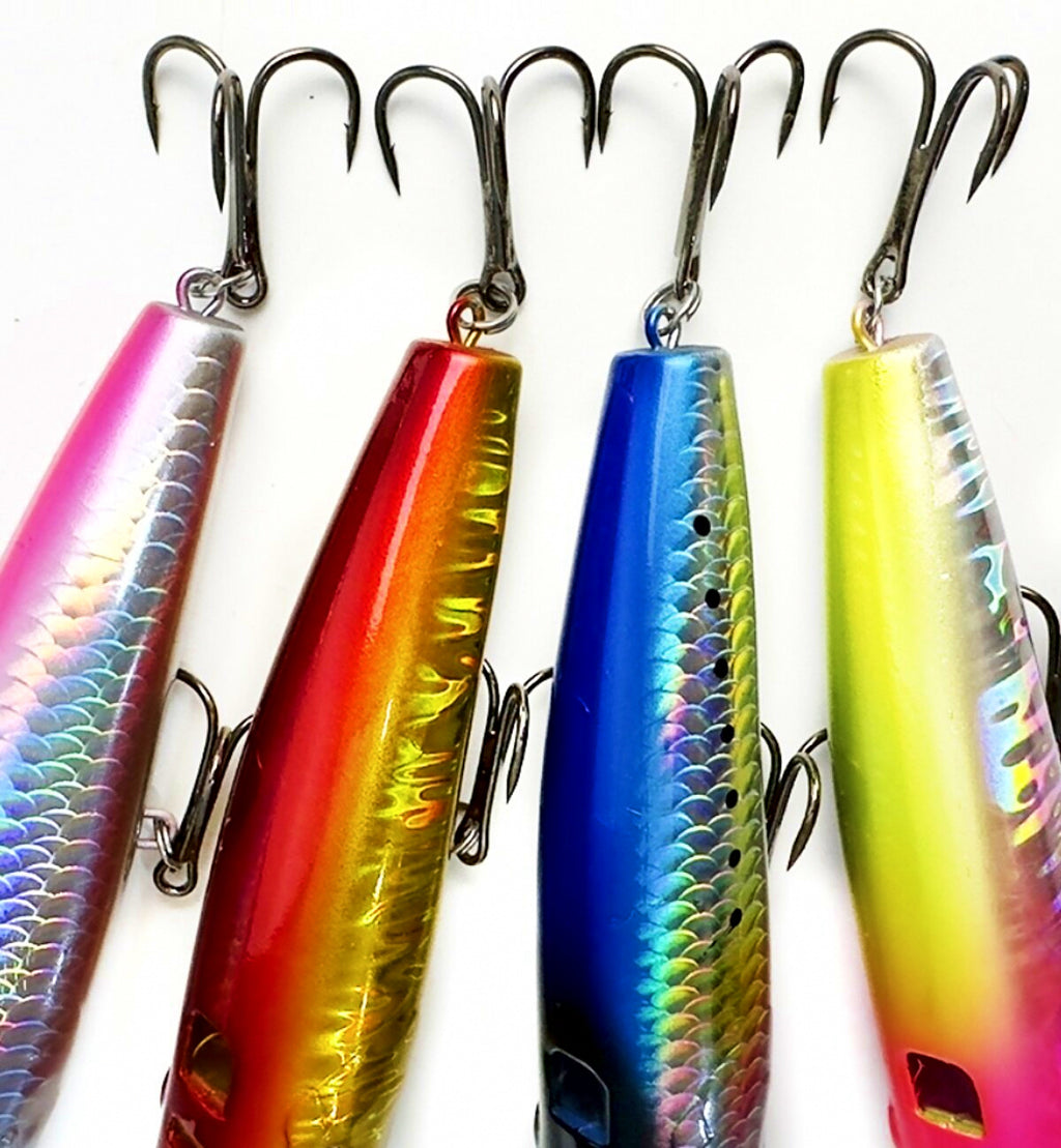 Floating Topwater Popper Lure, 15 g & 20 g (0.5 & 0.7 oz) – product photo