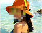 Sun Bucket Hat with Snorkel Slot, One Size 56-60 cm – product photo