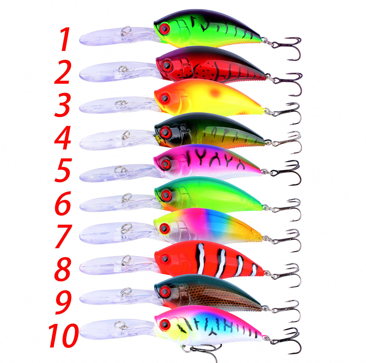 Deep Diving Long Lip Crankbait, 20 g (0.7 oz)