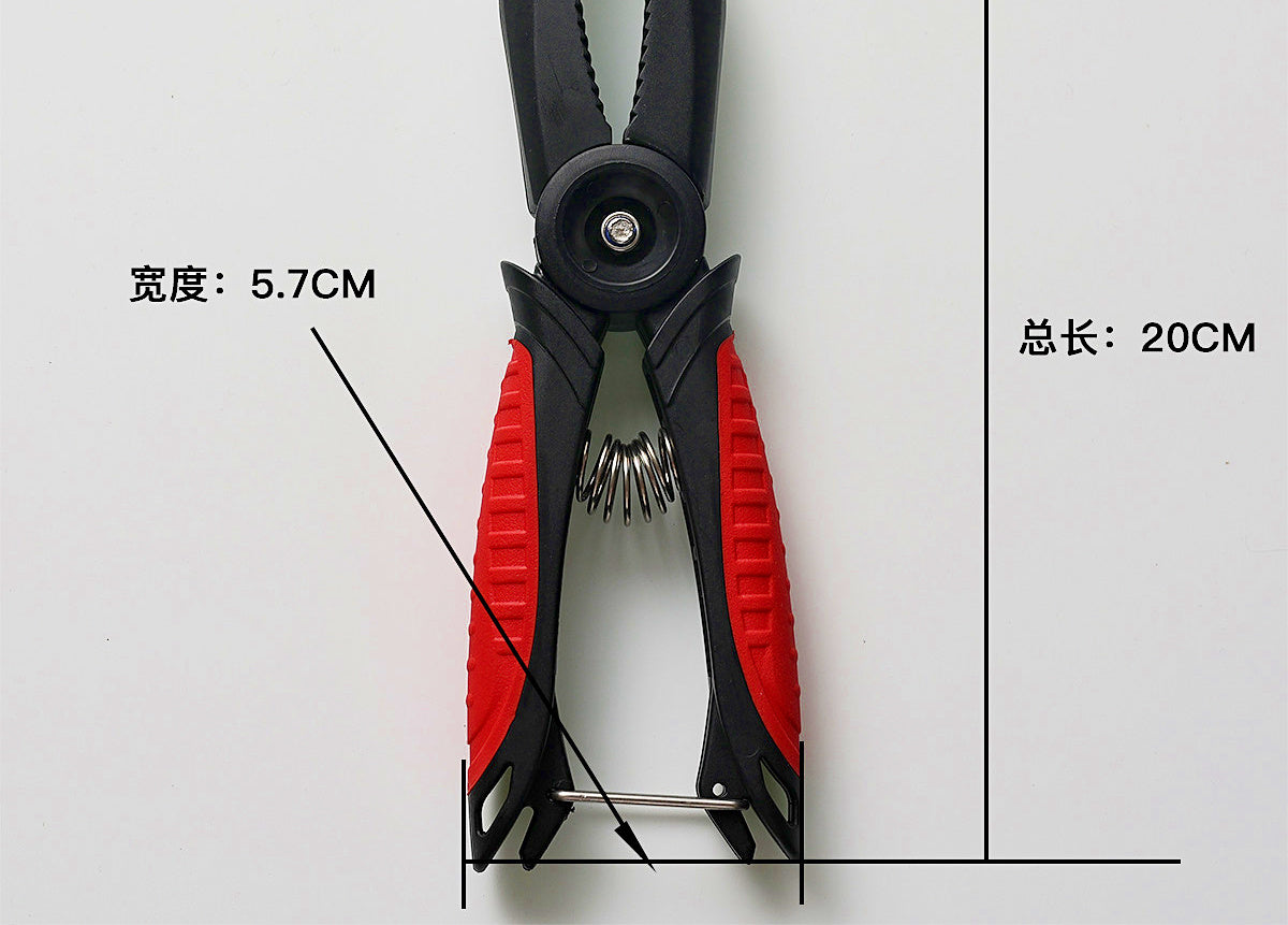 ABS Fish Gripper with Lanyard, Saltwater Boat Fishing – product photo