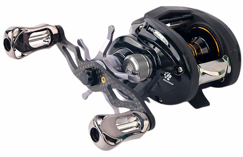 Carbon Fiber Baitcasting Reel Handle, Upgrade Crank Arm – product photo
