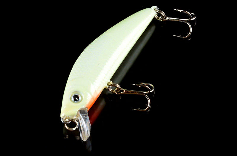 Glow Minnow Hard Lure, 7 cm (2.8 in), 8 g (0.28 oz) – product photo