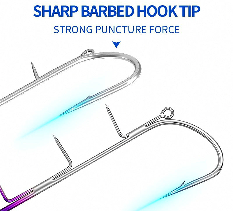 Glow Lead Head Jig Hook, 60-80 g (2.1-2.8 oz) – product photo