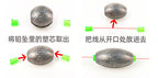 Japanese-Style Olive Sinkers, 0.07–1.4 oz (2–40 g) – product photo