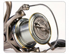 All-Metal Spinning Reel for Long Casting, Sizes 8000–14000 – product photo
