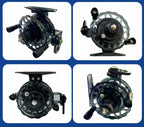 Ultralight Ice Fishing Reel with Drag, Front Drag Style – product photo