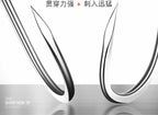 High-Carbon Iseni Barbed Hooks, 100 pcs, Size 6–14 – product photo