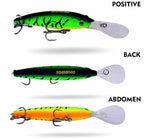 Floating Long-Lip Minnow Lure, 12.5 cm (4.9 in) 13 g (0.46 oz) – product photo