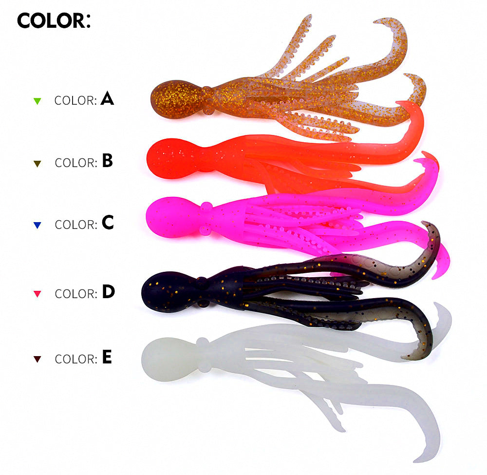 Shrimp Soft Bait Lure, 4.8 g (0.17 oz), 5-Pack – product photo
