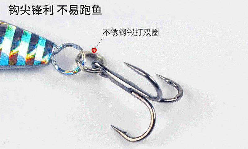 Casting Metal Jig with Hooks, 7–20 g (0.25–0.7 oz) – product photo