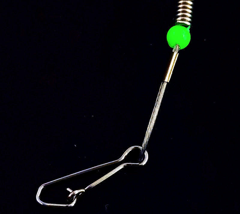 Stainless Wire Boom Dropper Rig Arms, 0.6 mm, 2-5 Hook – product photo