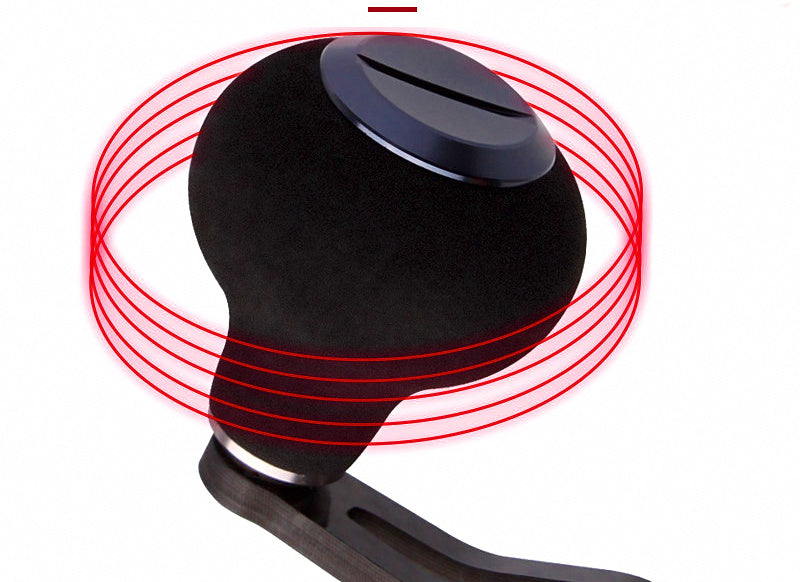 Carbon Fiber Baitcaster Reel Handle with EVA Knob, 120/130 mm – product photo