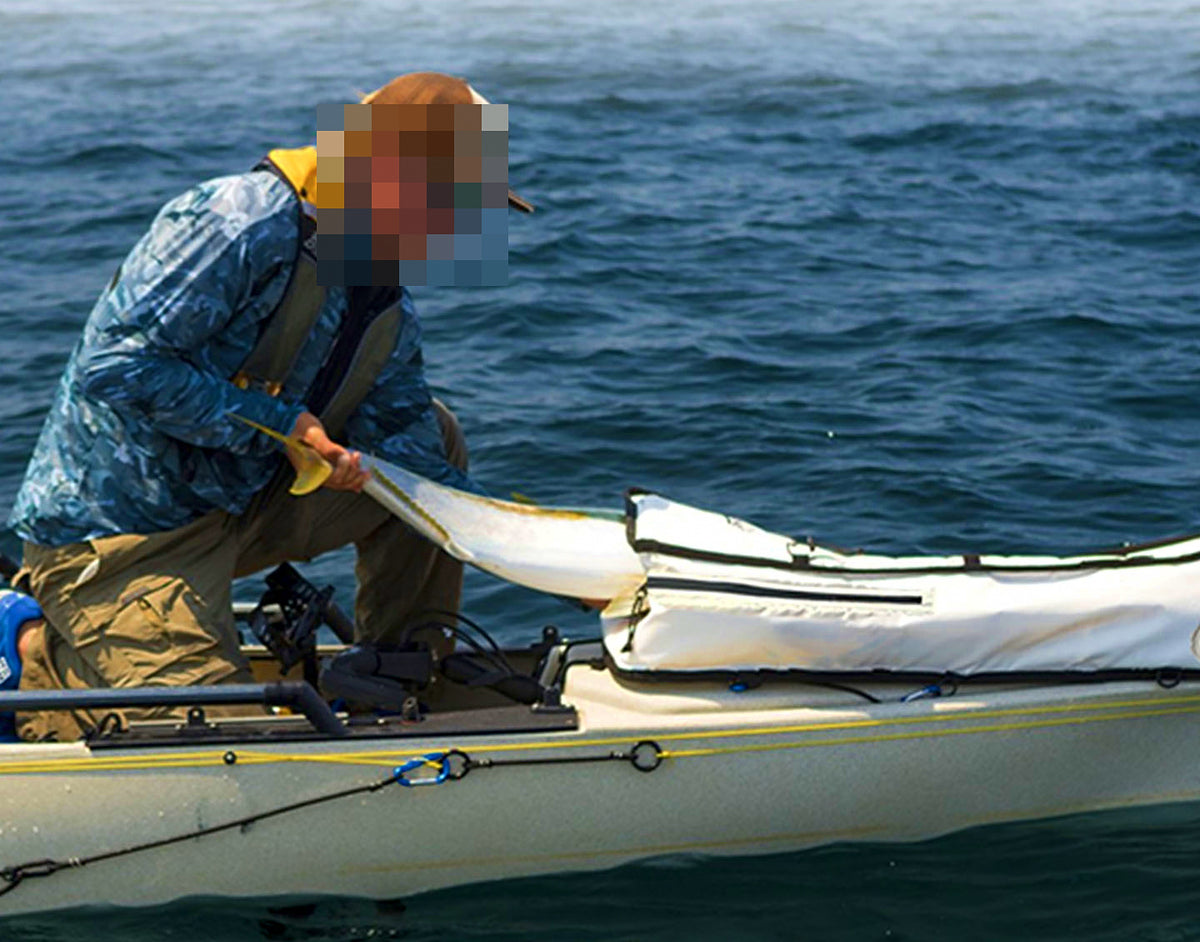 Soft Fishing Cooler Bag, Waterproof Insulated, Kayak/Boat – product photo