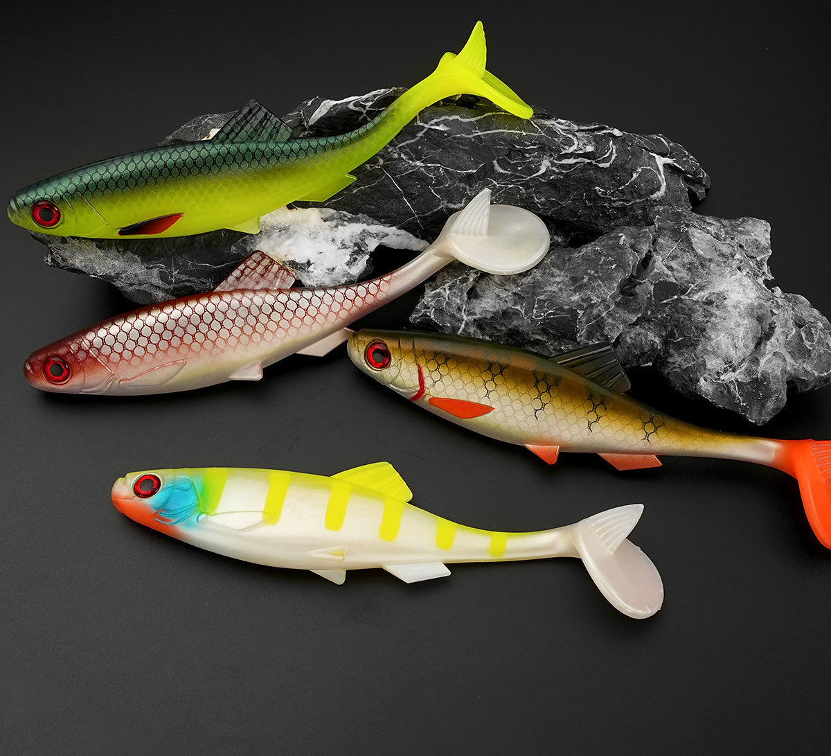 Realistic Soft Trolling Lure, 15–20 cm, 24–56 g (0.85–2 oz) – product photo